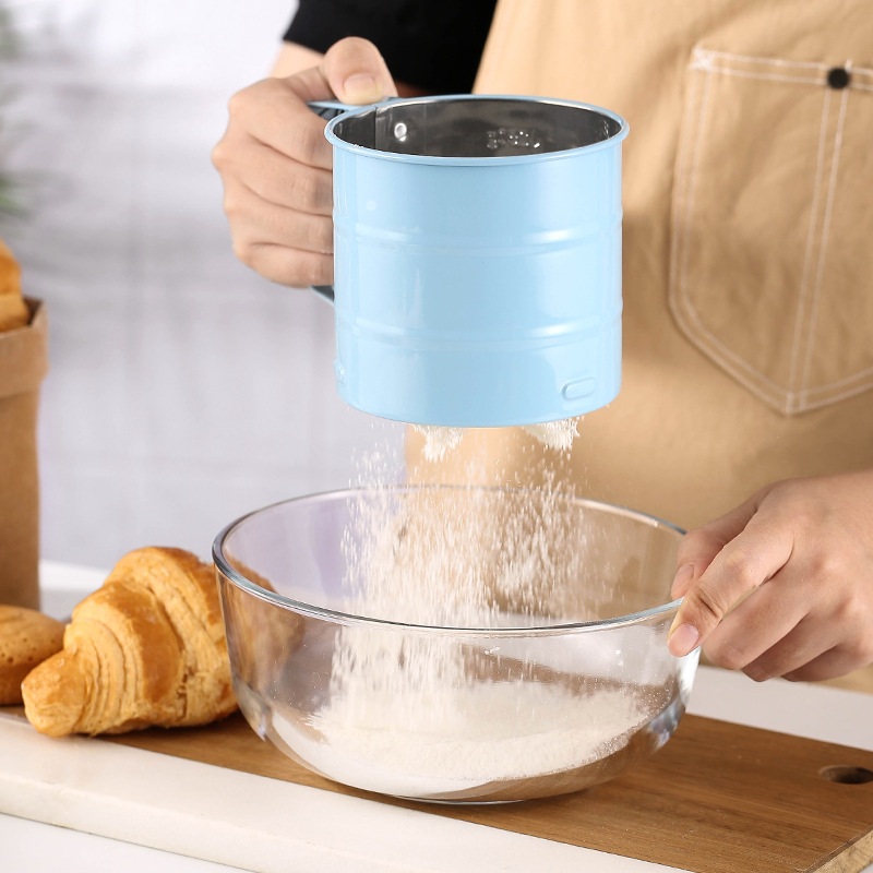 

Flour Filter Sifter for Baking Stainless Steel Fine Mesh Sieve 1223200