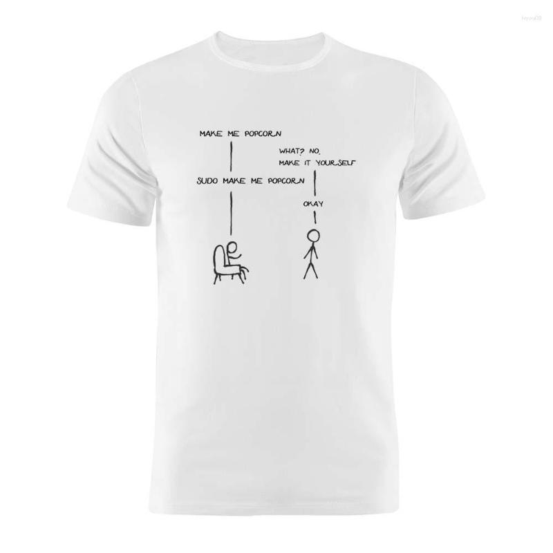 

Men's T Shirts Cotton Unisex Shirt Computer Science Coder Programmer Developer Unix Linux Sudo Funny Tee, Red