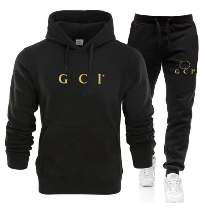 Mode Femmes Sport Survêtements Hommes Femmes Deux Pièces Ensemble Designer couleur unie logo imprimé Sweat À Capuche et Pantalon Ensembles Jogger