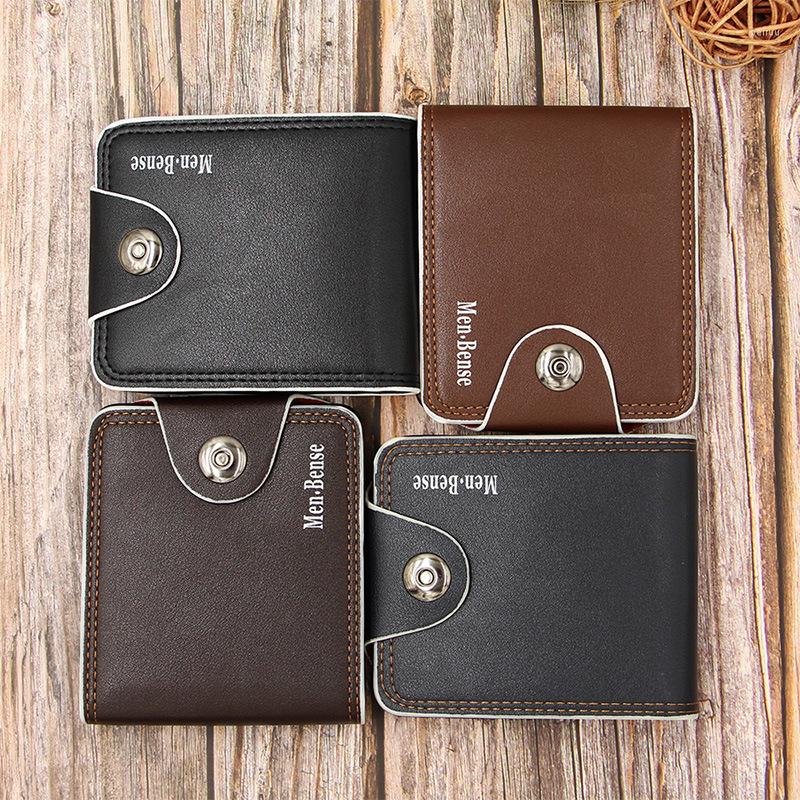 

Wallets Men Wallet Money Bag Fashion PU Soft Leather Card Holder Hasp Coin Pocket Purse Multi-card Personalized Father's Day Gift