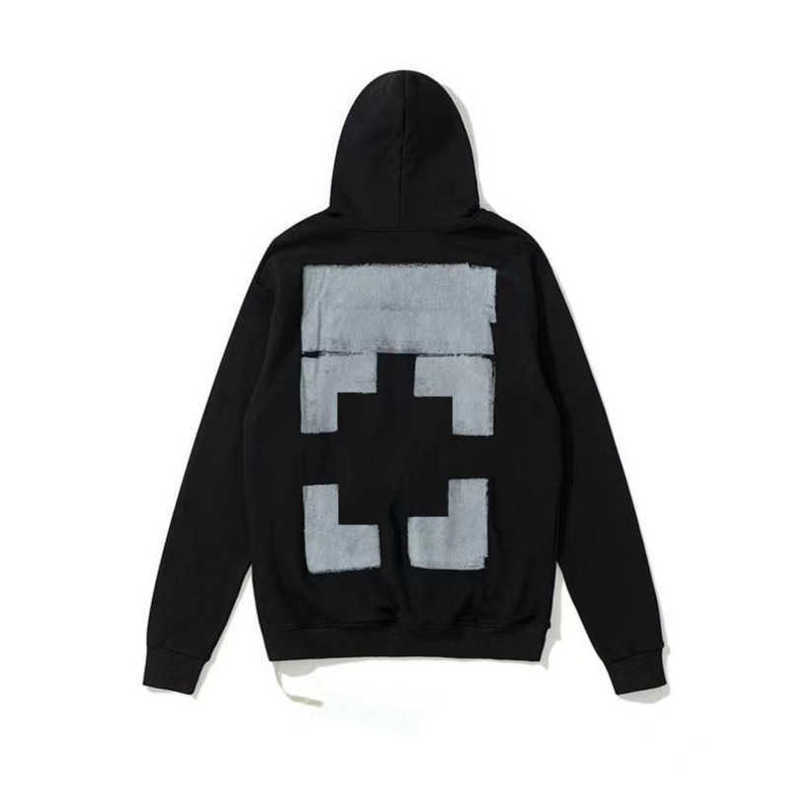 

Men' Fashion Luxury Jackets Sweatshirts Brand Offs Top Pullover Shirts Hoodies Women Sweater Men Arrow Letter Print Black White Hoodie Tees Coat Jacket Ycl8, Real picture contact customer service