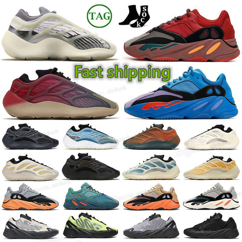 

Running Shoes Trainers Sneakers Red Blue Fade Carbon Azure Cream Utility Black Wave Designer 700 V2 V3 Mnvn Og Men Women Hi-Res Runner, I need look separate product