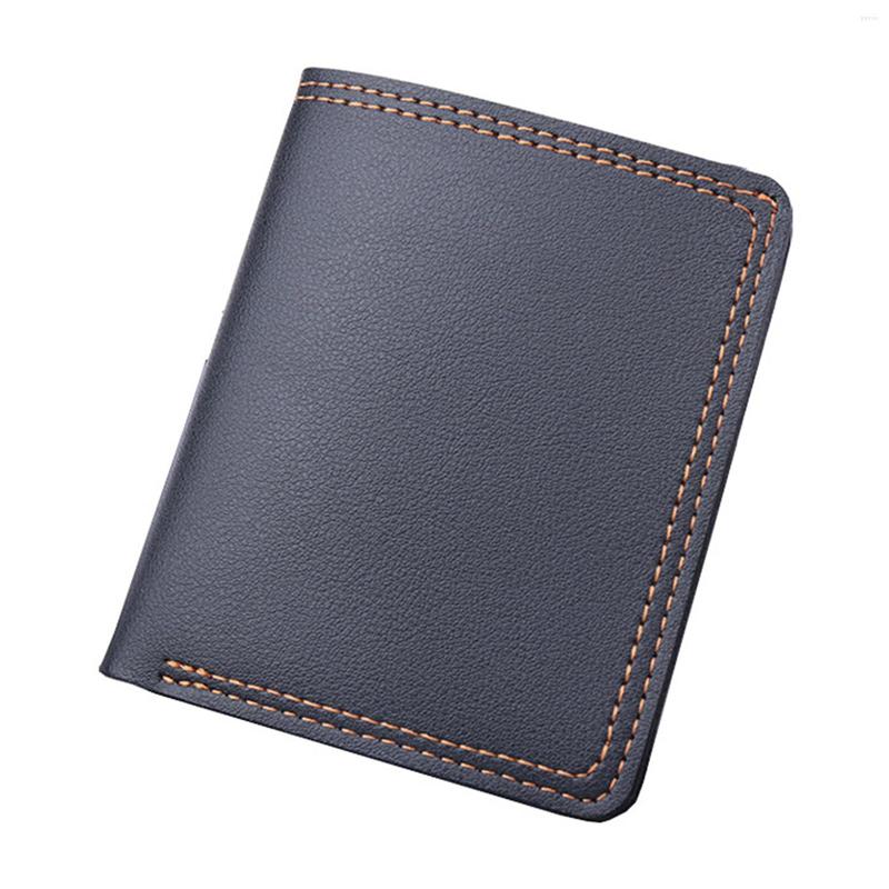 

Wallets Men's PU Leather Wallet Sturdy And Durable For Business Sale-WT, Brown