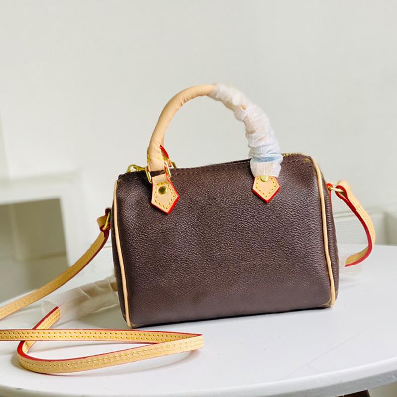 

2022 Classic Cross Body Bag Fashion Letter Shoulder Bags Women Handbags Purse Flap Saddle Simple Hand Bag, Brown