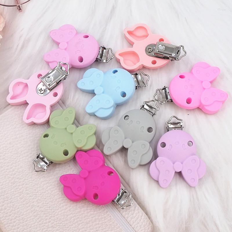 

Pacifiers Pacifiers# Chenkai 10PCS Animal Shape Silicone Teether Clips DIY Baby Pacifier Dummy Chain Holder Soother Nursing Jewelry Toy