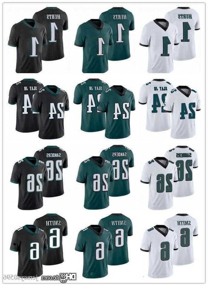 

11 AJ Brown Jersey Philadelphia''Eagles''6 DeVonta Smith 26 Miles Sanders 20 Brian Dawkins 2 Darius Slay Jr. 1 Jalen Hurts Football Jerseys, Color