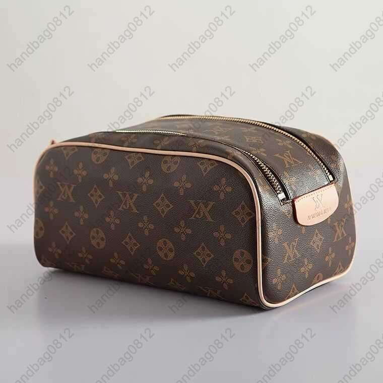

Luxurys Designer Bags KING SIZE TOILETRY Large Wash Bag Cosmetic Toilet Pouch Handbags Women Beauty Makeup Case Pochette Double Zippy Kits, Customize
