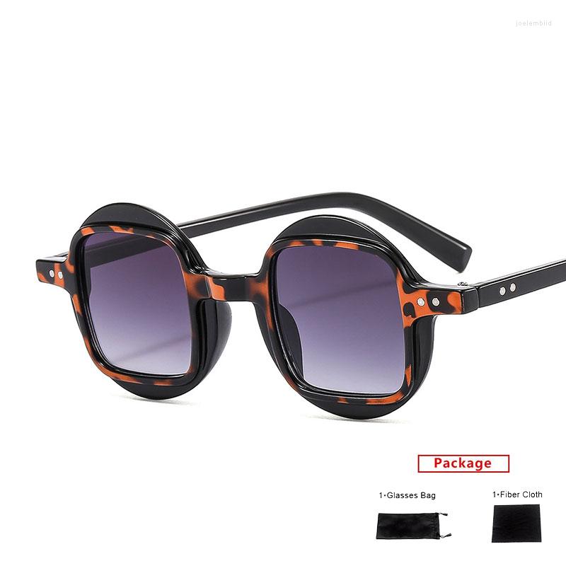 

Sunglasses Mimiyou Punk Round Women Vintage Square Lens Men Pilot Fashion Glasses Brand UV400 Eyeglasses Shades