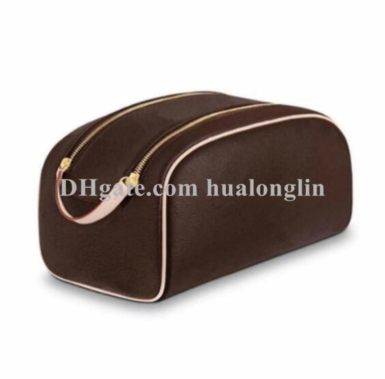 

Sales Discount Women Handbag Purse Cosmetic Bags case Wash Bag woman serial number flower checker grid fashion classic