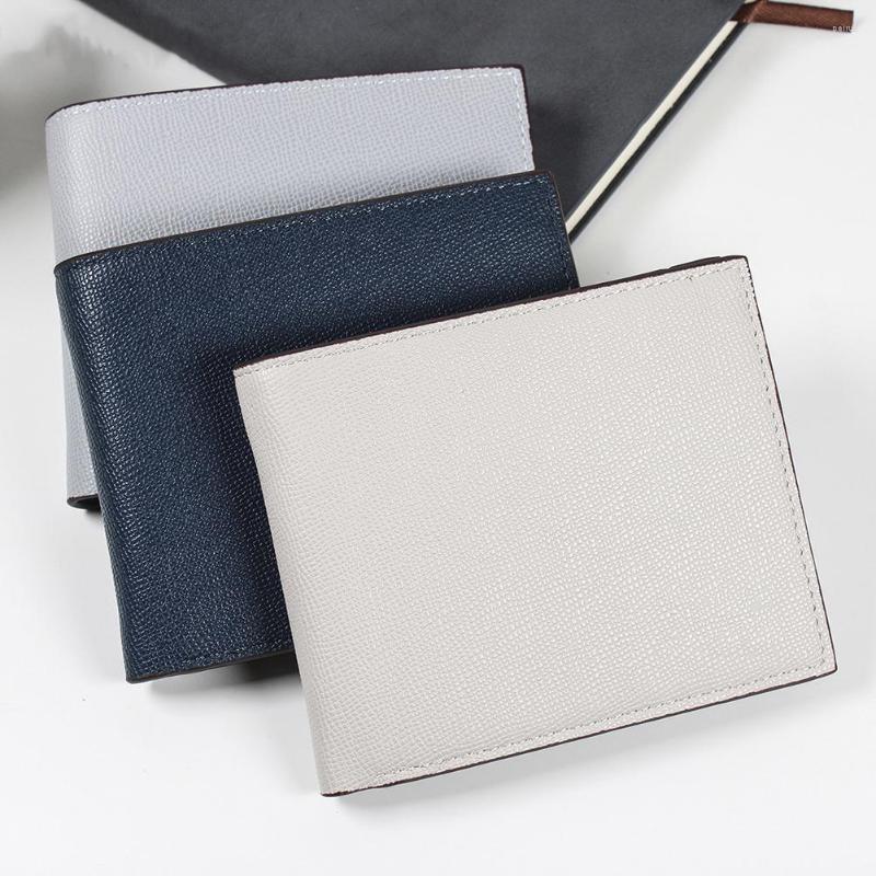 

Wallets 2022 Small Wallet Men Portable Purse Mini Slim Vallet Card Holder Thin Money Bag For With Coin Pocket, Creamy-white