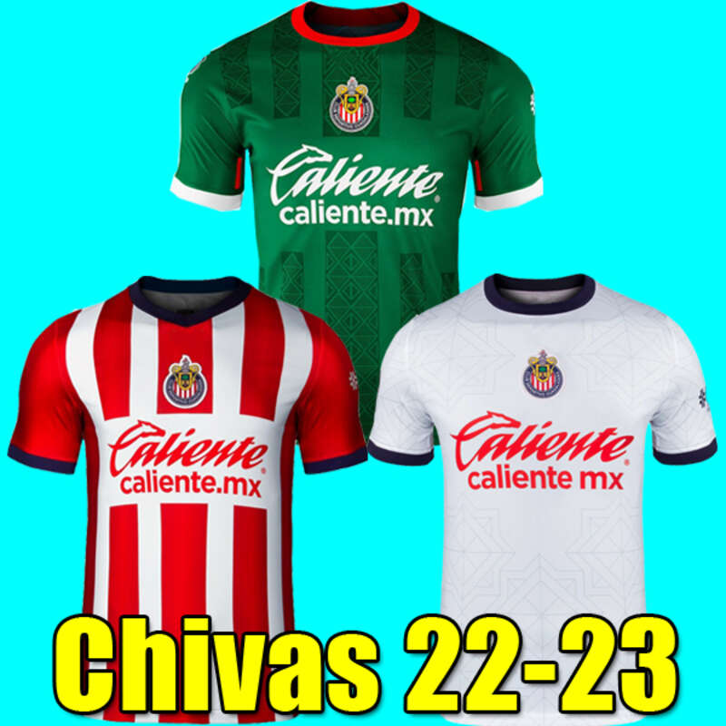 

22 23 Liga mx soccer jersey A.VEGA CHIVAS 2022 MEXICO KIT de Guadalajara I.BRIZUELA C.CALDERON F.BELTRAN J.ANGULO U.ANTUNA top home away, Special