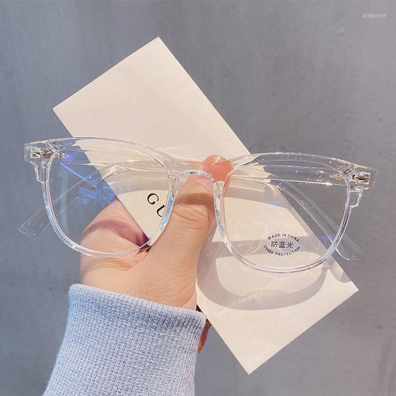 

Sunglasses Transparent Myopia Glasses Women Men Unisex Anti-blue Light Prescription Round Eyewear Computer Ultralight Eyeglasses