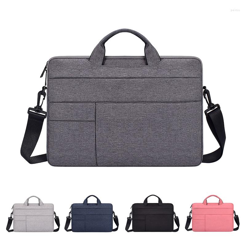 

Briefcases Waterproof Handbag Designer Women 14 15.6 Inch Laptop Briefcase Business For Men Large Capacity Messenger Shoulder Bag, 6-s