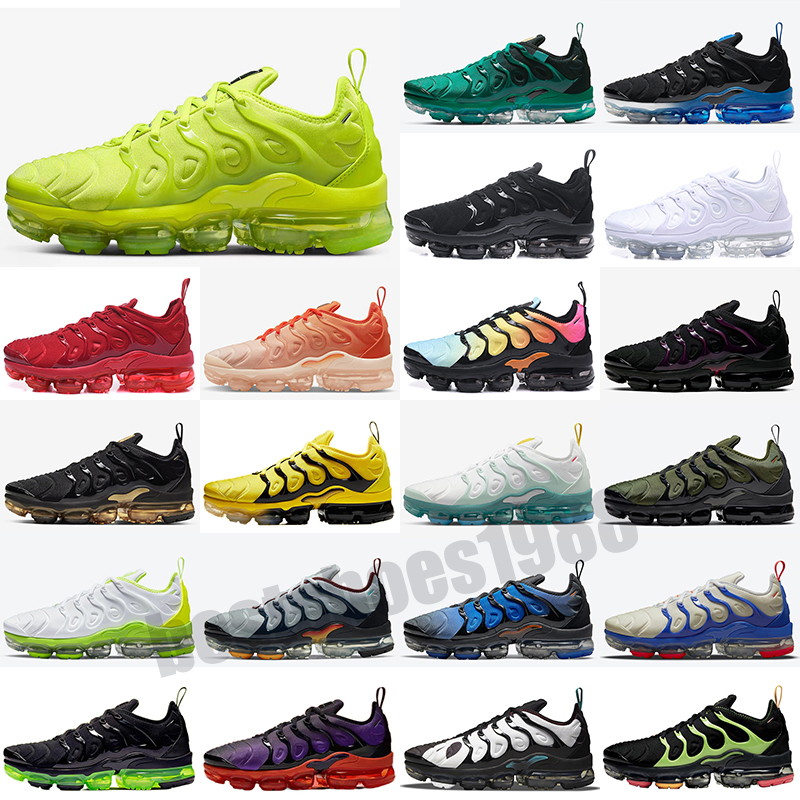 tn plus chaussures de course hommes femmes Triple Black White Cherry Fresh Atlanta Hyper Blue Bred Pure Platinum baskets de sport pour hommes tai