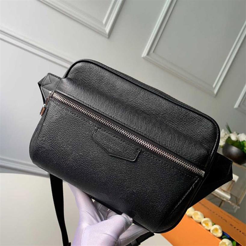 

Classic waist bags for men crossbody chest Bags ladies outdoor real leather handbags bag man Size21 0x 17 0x 5 0 cm260f, Without box