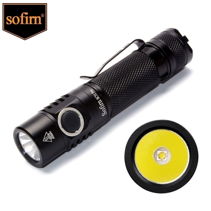 

Flashlights Torches Sofirn SC31 Pro SST40 5000K Powerful 2000LM LED Flashlight 18650 Torch USB C Rechargeable Anduril UI 220930