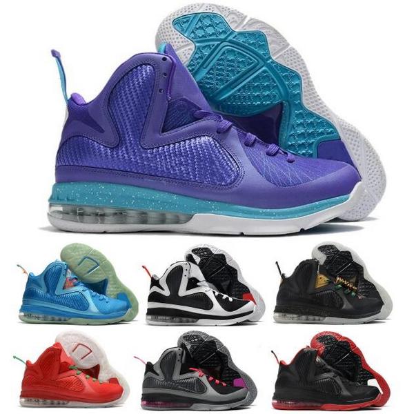 

Lebrons 9 Men Basketball Shoes Purple Watch the Throne Big Bang Christmas Freegums Miami Nights 2022 Chaussures Trainers Sneakers, Grey
