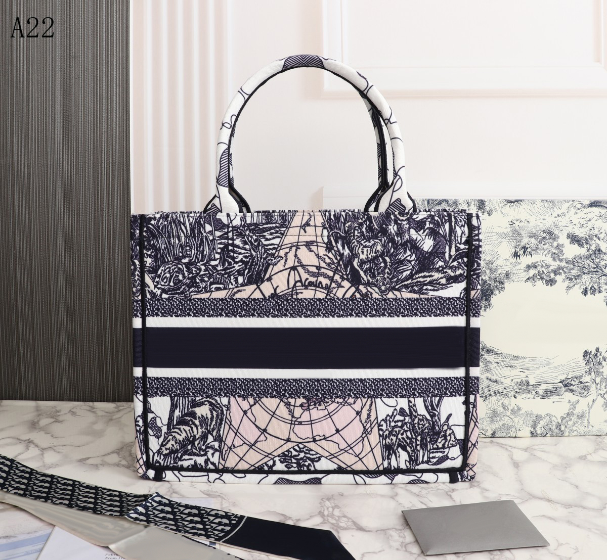 

Women's Boutique Handbag 2022 Letter Embroidered Beach Bag Large Capacity Shopping Bag Fashion Shoulder Bags Perfect Package Size 41.5cm, Customized