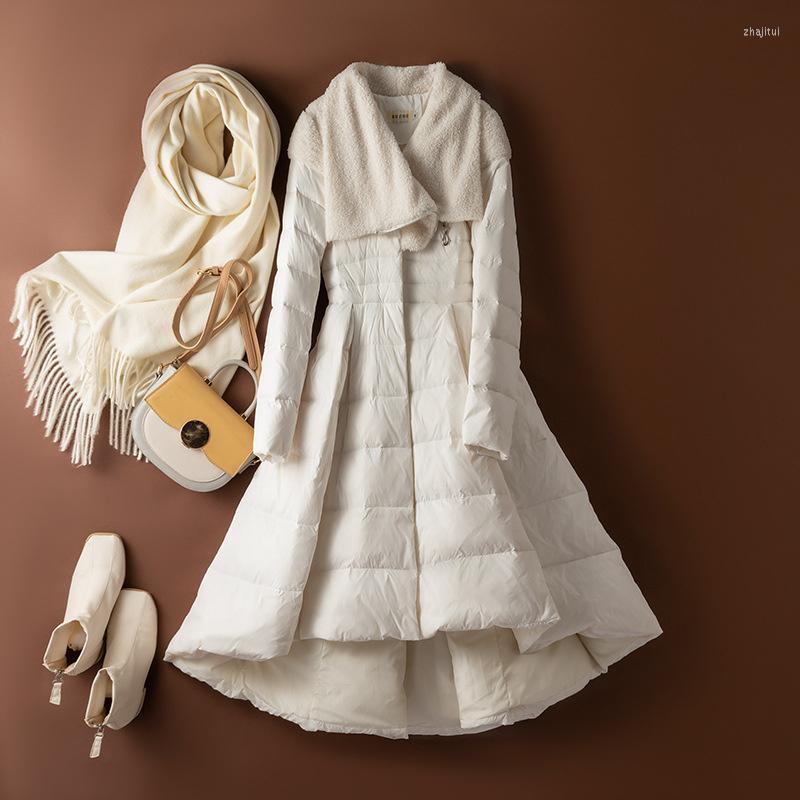 

Women' Down Women' & Parkas 2022 Creative Design Fashion Celebrity Temperament Coat Jacket, Black