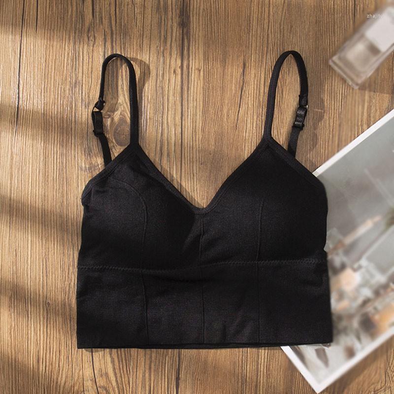 

Women's Shapers Women's Woman's Sports Bra Beautiful Back Large U-shaped Wrapped Without Steel Ring Camisole Seamless Comfortable