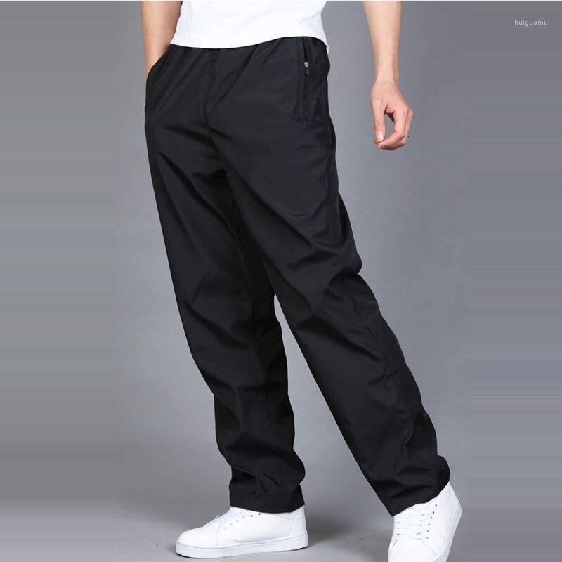 

Men's Pants Men's Winter Warm Thicken Sweatpants Men Plus Velvet Padded Trousers Slim Brand Large Size Solid Trend Sports Jogges, Black