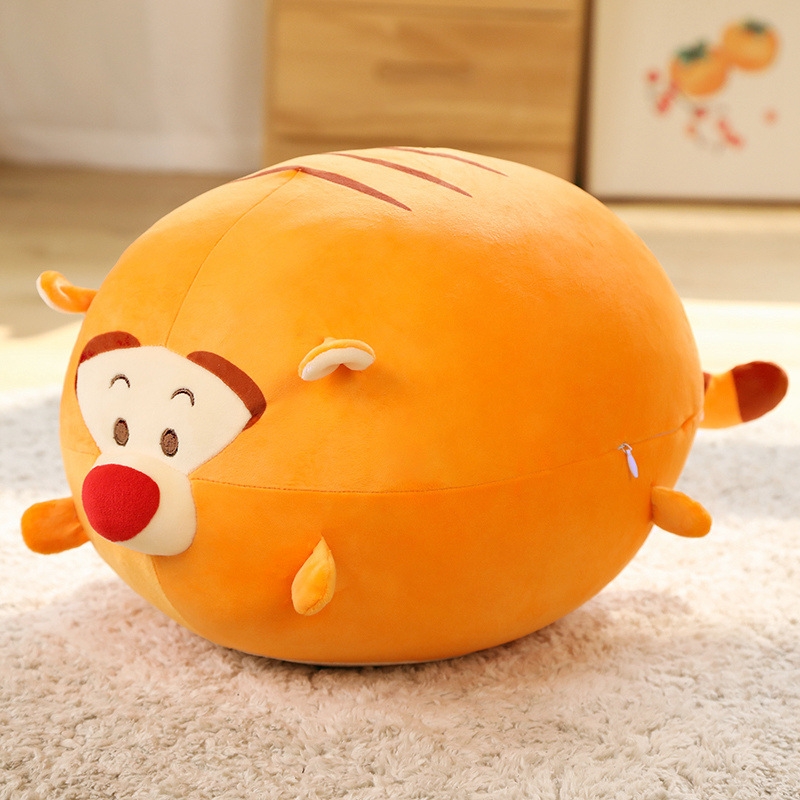 

Disney Cartoon Cute Tigger Throw Pillow Fat Tiger Plush Toy Girl's Bed Cushion Sleeping Doll Large, Orange