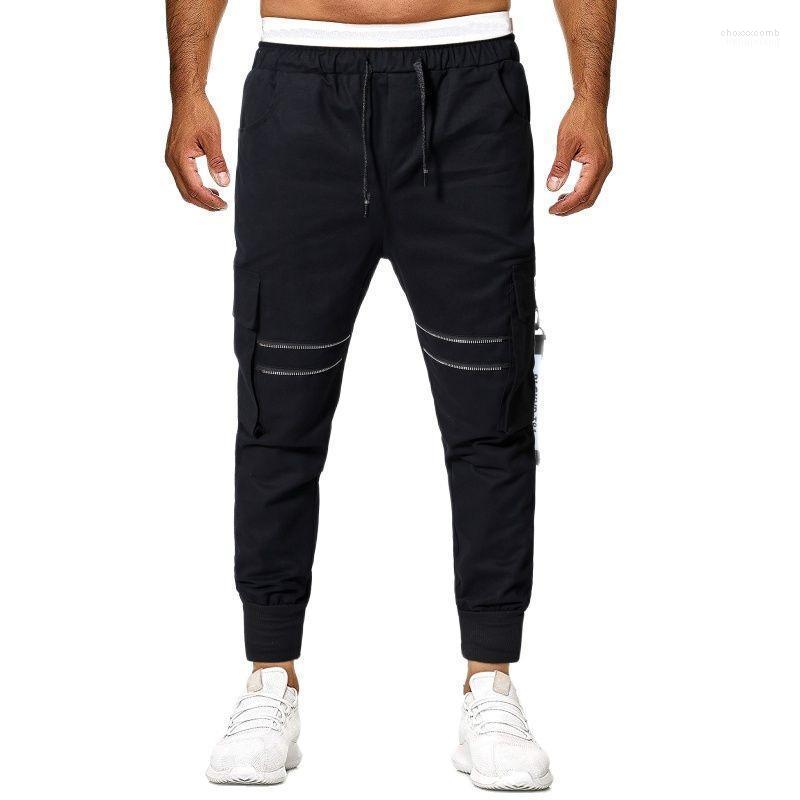 

Men's Pants Men's 2022 Fashion Four Seasons Large Size Loose Cargo -4XL Leisure Bunched Leg For Youth Sports, Black
