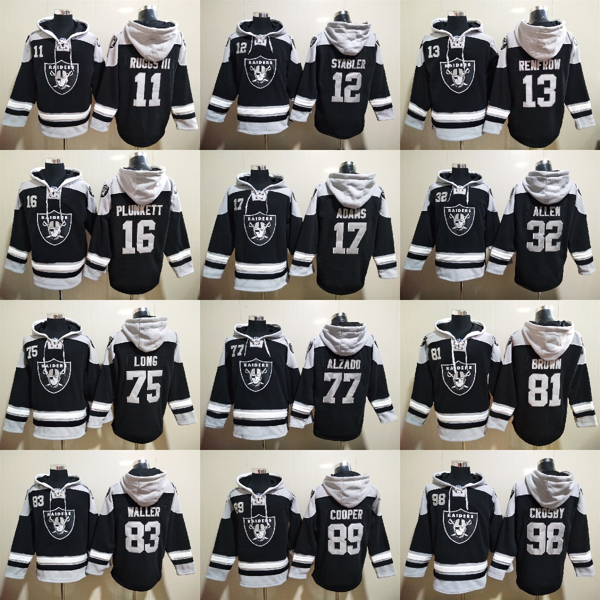 

Designer Stabler Hoodie Mens Kids Woman Winter Plush Sweater Renfrow Hooded Ins Fashion Youth Students Spring and Autumn Plunkett Team Alzado Hoodies Cooper Crosby, Aspicture