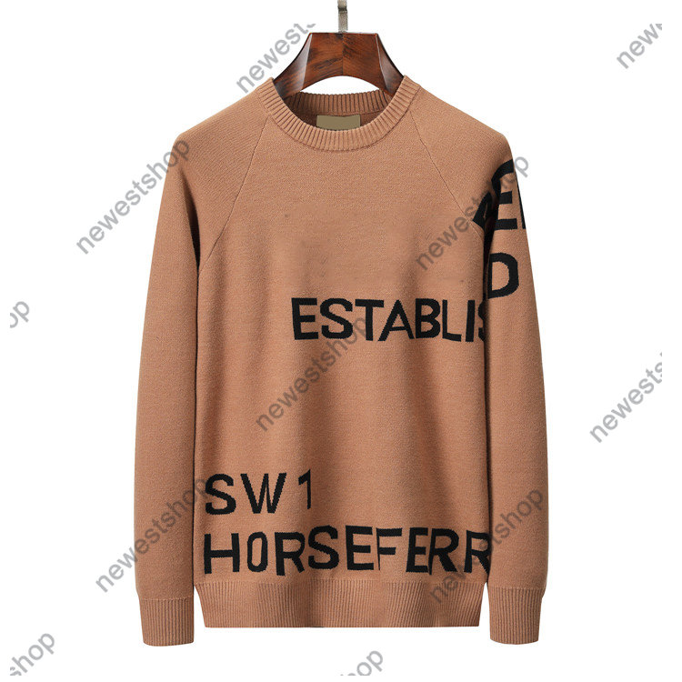 

2022 designer luxury mens sweaters womens london england pullover slim fit casual sweatshirt Street long Sleeve luxurys woollen jumper M-XXXL, As picture