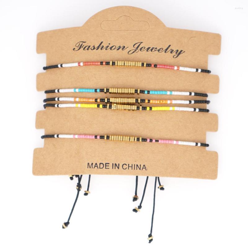 

Charm Bracelets Go2boho Seed Beads For Women Gift 2022 Japanese Miyuki Bracelet Jewelry Simple Jewellery Adjustable Rope Pulsera