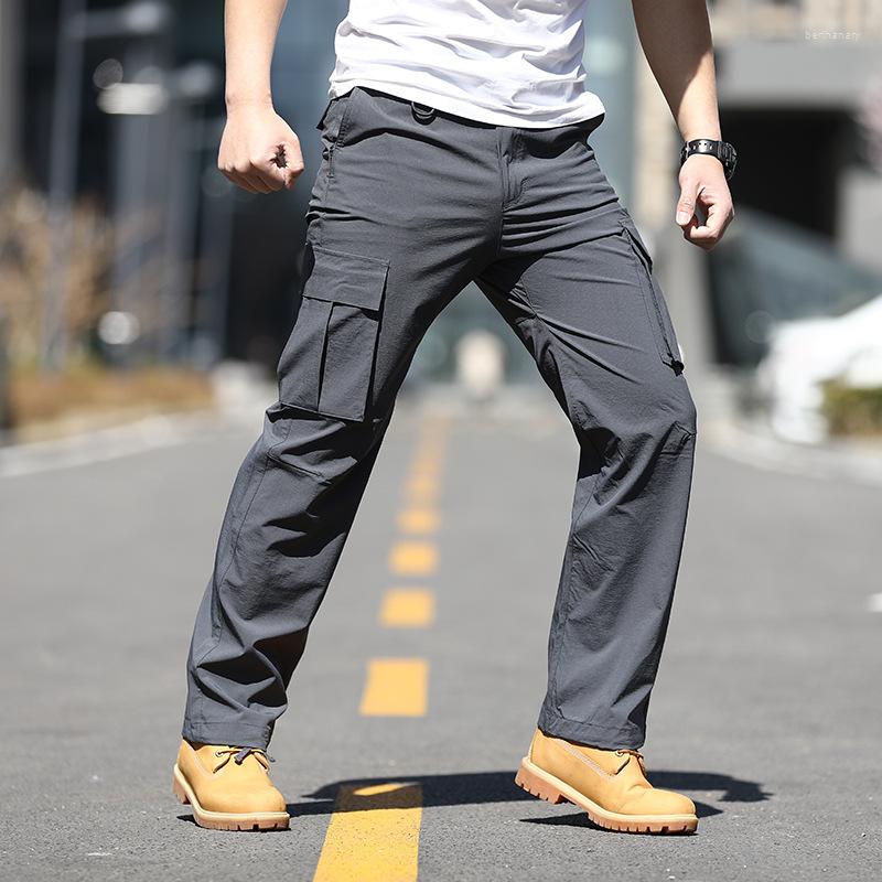 

Men's Pants Multi-pocket Tactical Men Military Waterproof Elastic Trousers Male Outdoor Hiking Jogging Cargo Pant Casual Pantalones, Camouflage