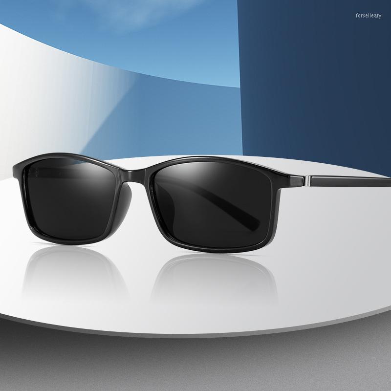 

Sunglasses Classic Men Square Polarized Anti-reflective Mirror Driving Glasses Fashion Women Sun Plastic Uv400