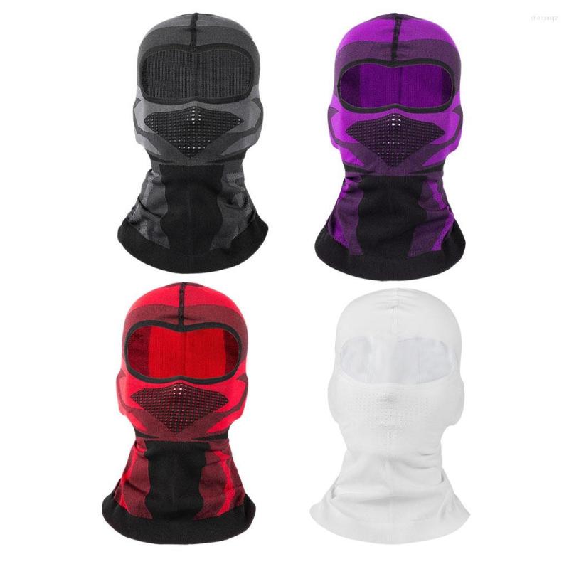 

Skiing Suits Full Face Cover Keep Warm Balaclava Mask Windproof Headwear Sun Hood Neck Head Warmer, Black
