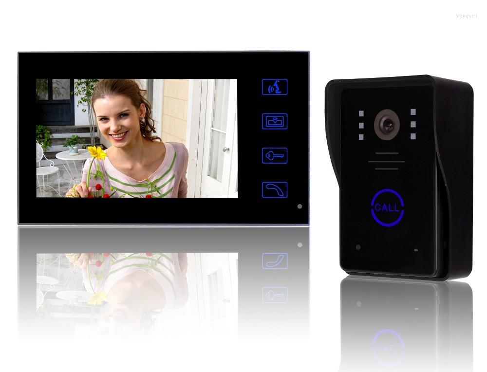 

Video Door Phones Home Intercom System Of Color Phone With 7 Inch TFT
