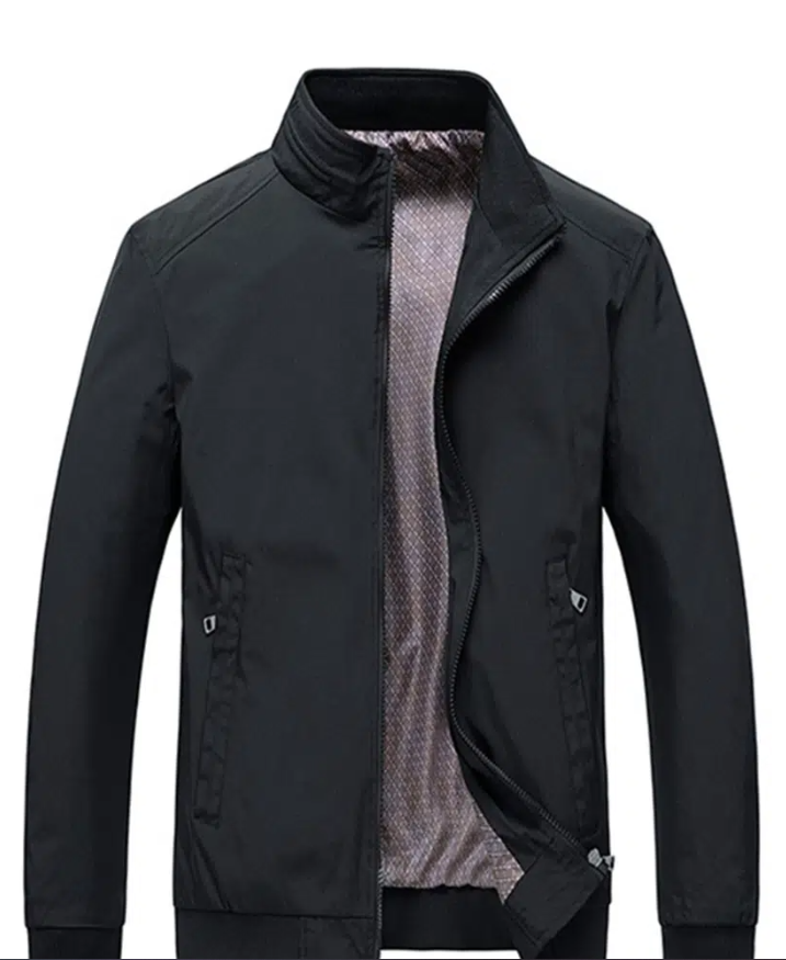 

Men's Jacket / Care Instructions Hand wash or professional dry clean, Black