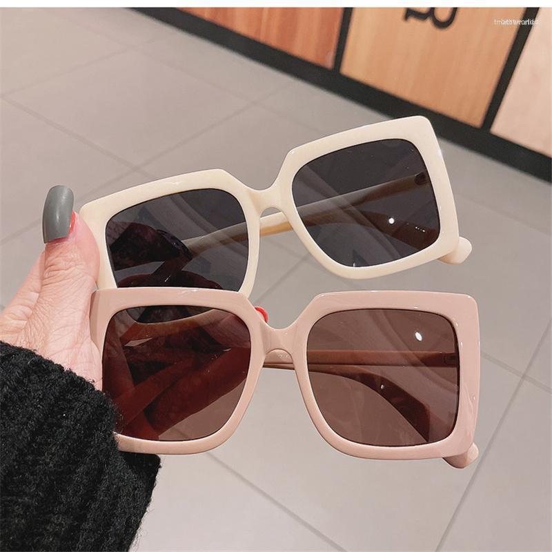

Sunglasses Square Fashion Oversize Frame Women Vintage Men Sport Fishing Driving Sun Glasses Shadows Eyewear UV 400Sunglasses