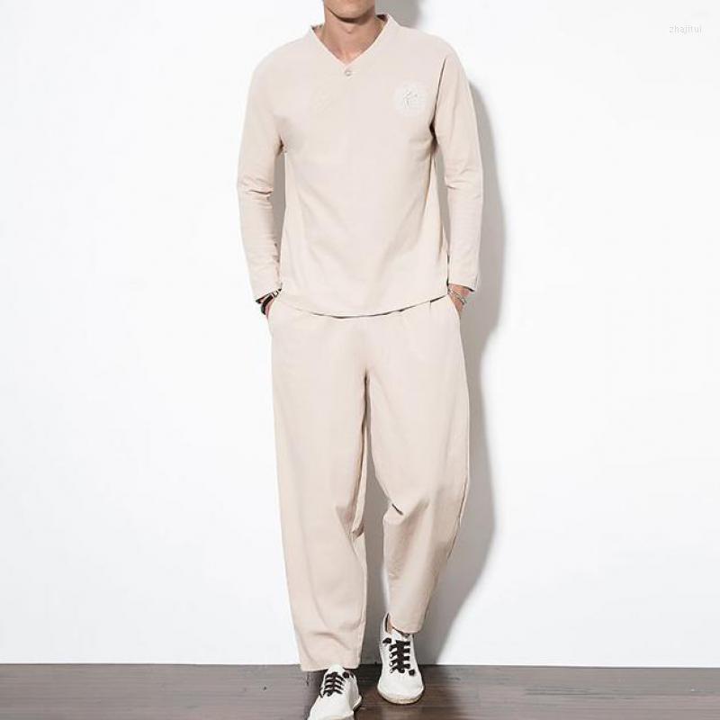 

Men's Tracksuits Men's Plus Size Mens Sets T Shirts Pants Streetwear Clothing Plain Color Autumn Spring Clothes For Men Outwear Casual, Black tracksuit set