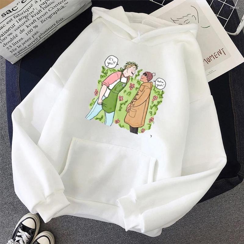 

Men' Hoodies 2022 Heartstopper Manga Tv Series Hoodie Unisex Women Men Sweatshirt Casual Fashion Clothes Gay And Lesbian Novelty, Black