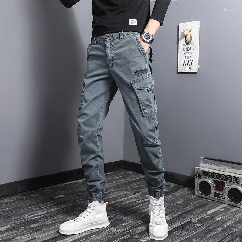 

Men's Pants Men's 2022 Autumn Winter High Quality Casual Men Military Tactical Joggers Loose Cargo Multi-Pocket Fashions Trousers F241, Micaihui
