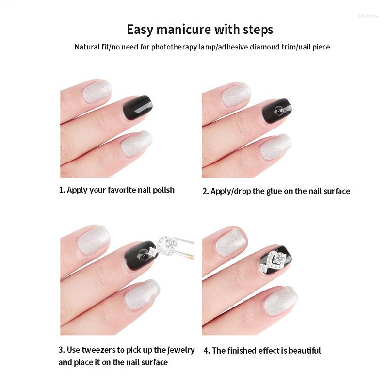 

Nail Art Kits 15ml Glue Adhesive Strong Viscosity Beauty Degumming Agent Tools