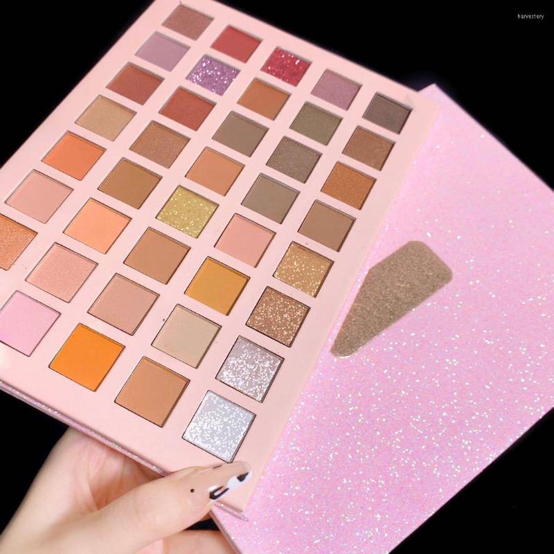 

Eye Shadow Avocado 40 Color Eyeshadow Shimmer Glitter Diamond Palette Long Lasting Waterproof Beauty Cute Female Makeup