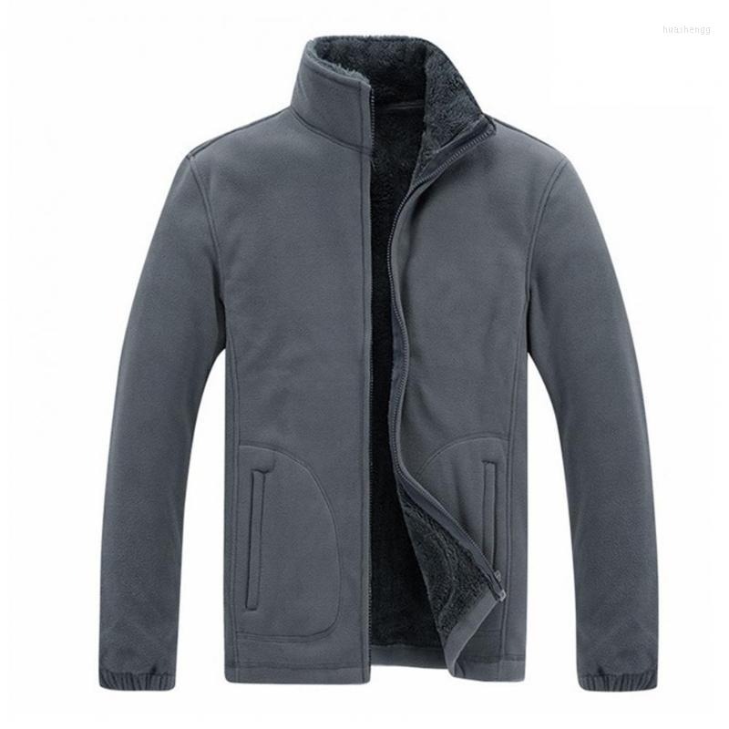 

Men's Jackets Men's Men Winter Fleece Jacket Parka Coat Spring Casual Tactical Army Outwear Thick Warm Bomber Military For Erkek Mont, Black