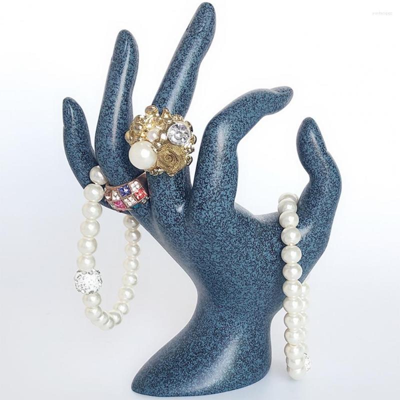 

Jewelry Pouches Display Holder Beautiful Appearance Perfect Gift Resin Shape Stand For Bracelet Rack Prop Decor
