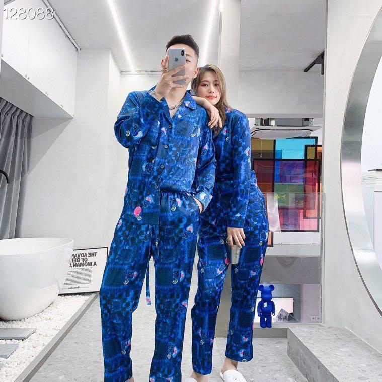 

Men's Tracksuits Men's W1933 Fashion Sets 2022 Runway Luxury European Design Party Style Clothing, Blue