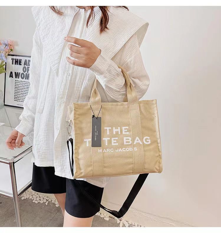 

marc the tote Bag Niche Design Women's handBag Personalized Creative Canvas Bag Versatile Large Capacity Portable Tote Bag, Bubble bag