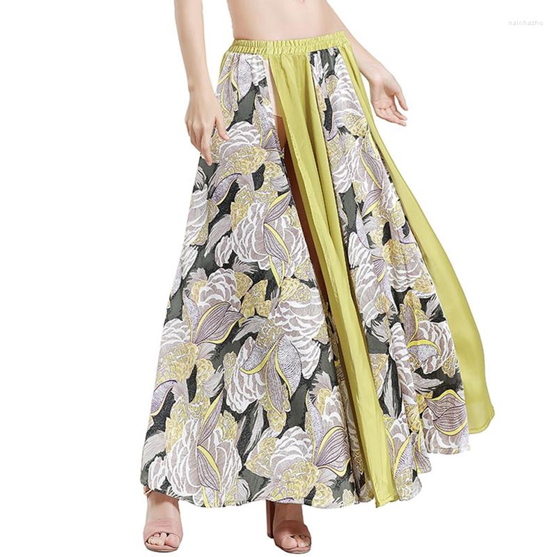 

Stage Wear Lady Sexy Belly Dance Skirt Bellydance Practice Clothing Dancing Suit Women Performance Dancwear Costume, Picture shown