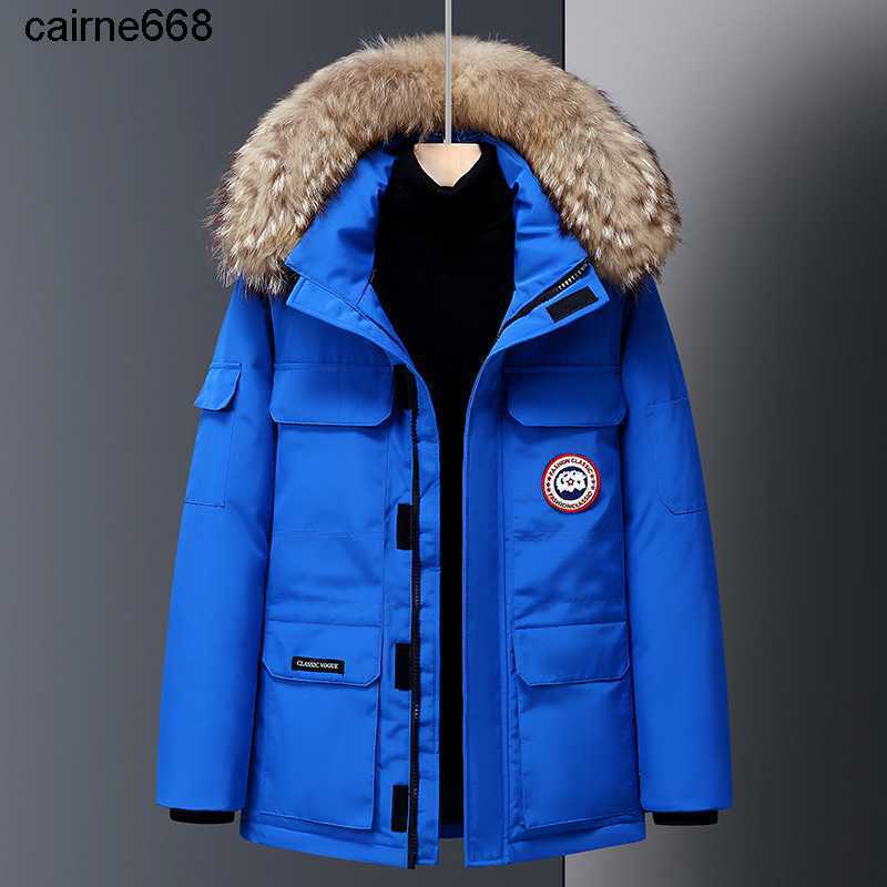 designer Men's Down Parkas Canada Winter men's down jacket Goose short fashion brand thickened coat warm