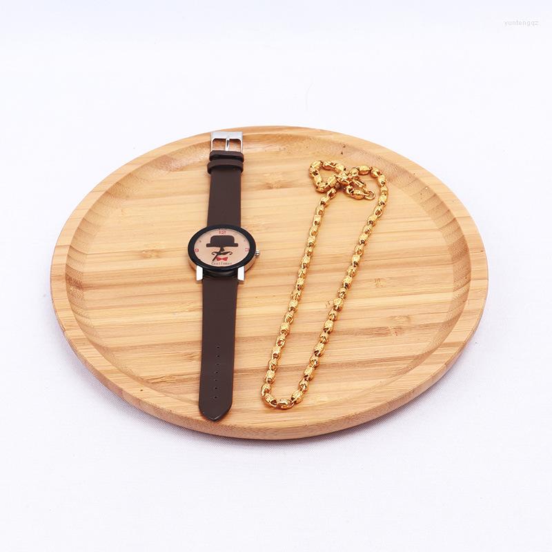 

Jewelry Pouches Tray Bamboo And Wood Storage Shelf Ring Necklace Earrings Display Rack