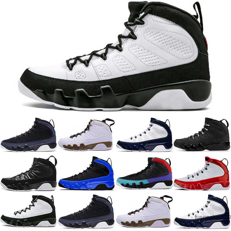 

2022 hot wholesale Retro 9s basketball shoes men UNC The Spirit Racer Blue OG space jam Gym Red Anthracite outdoor sports trainers eur 40-47, Dream it do it
