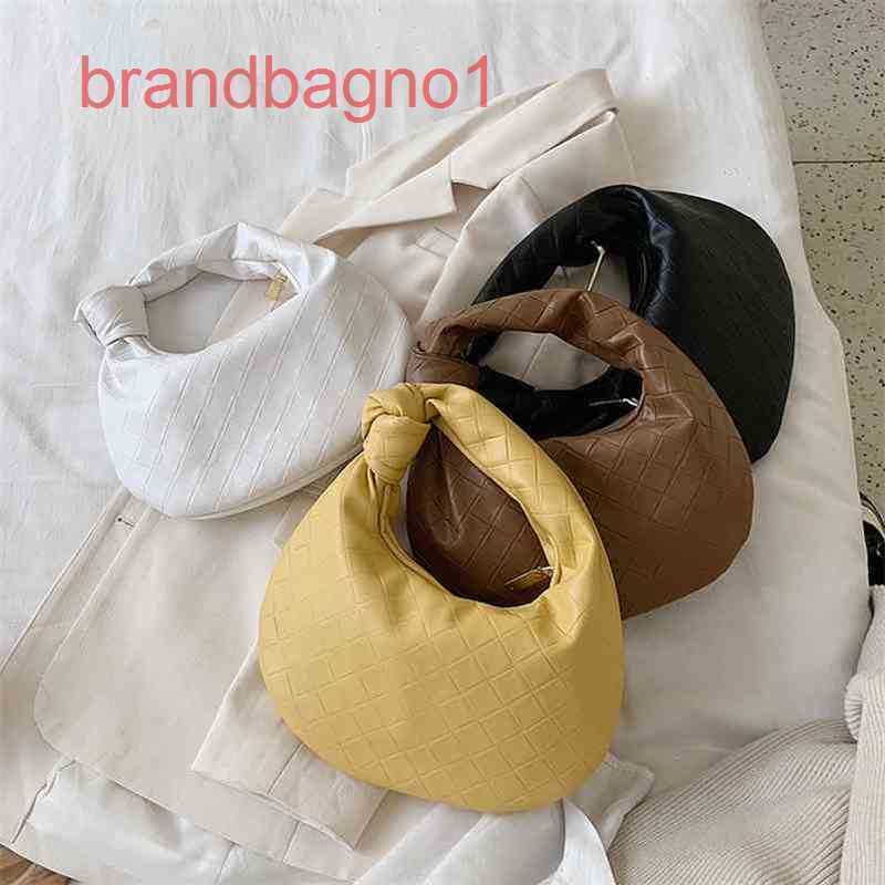 

2022 Designer Bottegas Handbags Venetas Solid Woven Color Knot Dumpling Cloud Single Shoulder Armpit Designers Bag Crossbody with the logo, Black